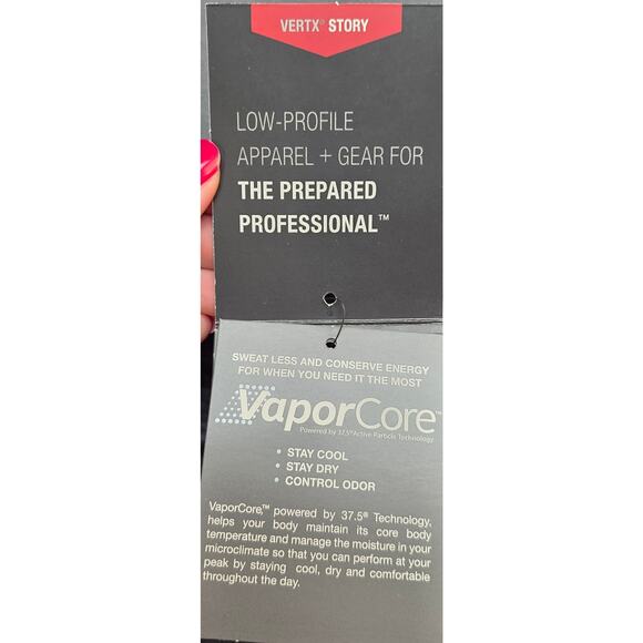 Vertx Assessor Polo Shirt Mens Large Tactical Cool Dry Short Sleeve Athletic Fit - Picture 6 of 9